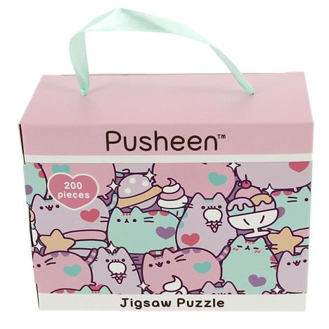 Pusheen 200pc Round Jigsaw Puzzle £5.99